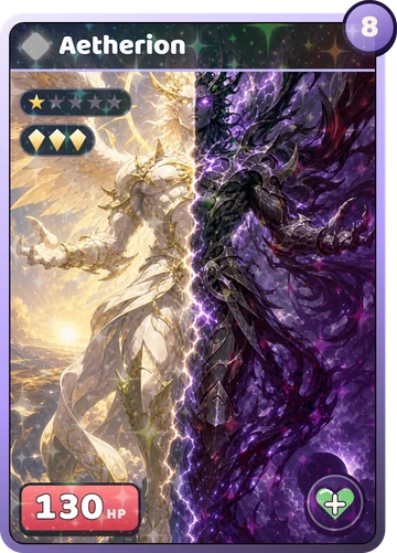 Aetherion: The Aetherion card, as drawn by the game